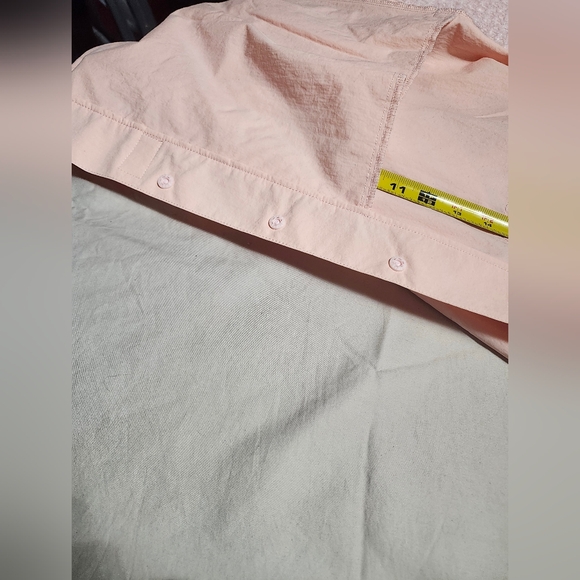 Dickies x TDC Snap Button Long Sleeve Work Shirt In Champagne Pink - Size 2XL - Picture 13 of 16
